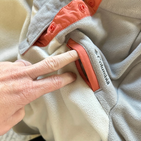 Columbia fleece 1/4 snap pullover - Picture 7 of 7